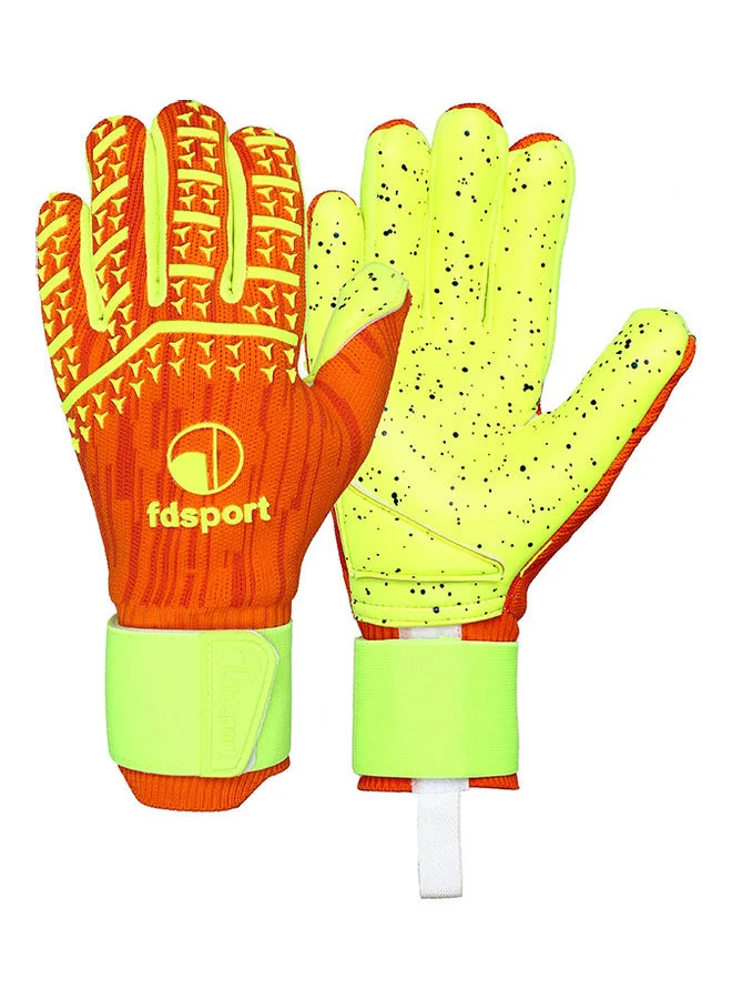 XiuWoo Professional Finger Guard Goalkeeper Gloves (Latex, 19x8cm) pxil1