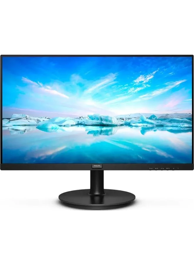 Professional 21.5-inch W-LED LCD Monitor Full HD 1080p 75Hz Anti-Glare Display (Black, 21.5 inch) 6ws1n