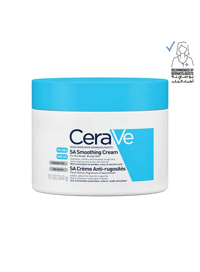 Smoothing Cream with Salicylic Acid for Dry Rough and Bumpy Skin (340g) 47v3b