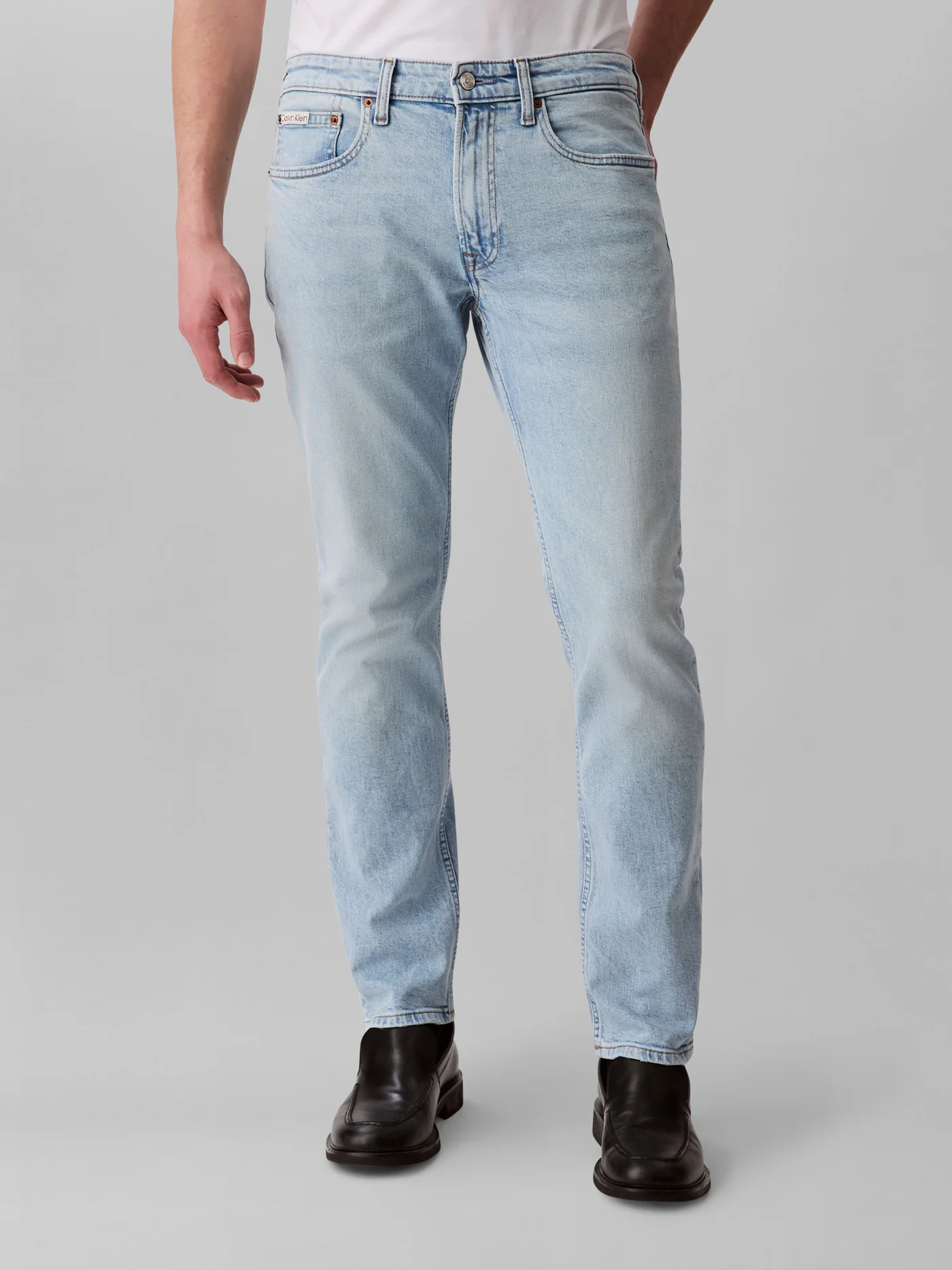 Premium Slim Fit Denim Jeans for Men Classic Five-Pocket Design (Blue, 32W x 32L) hs3p5
