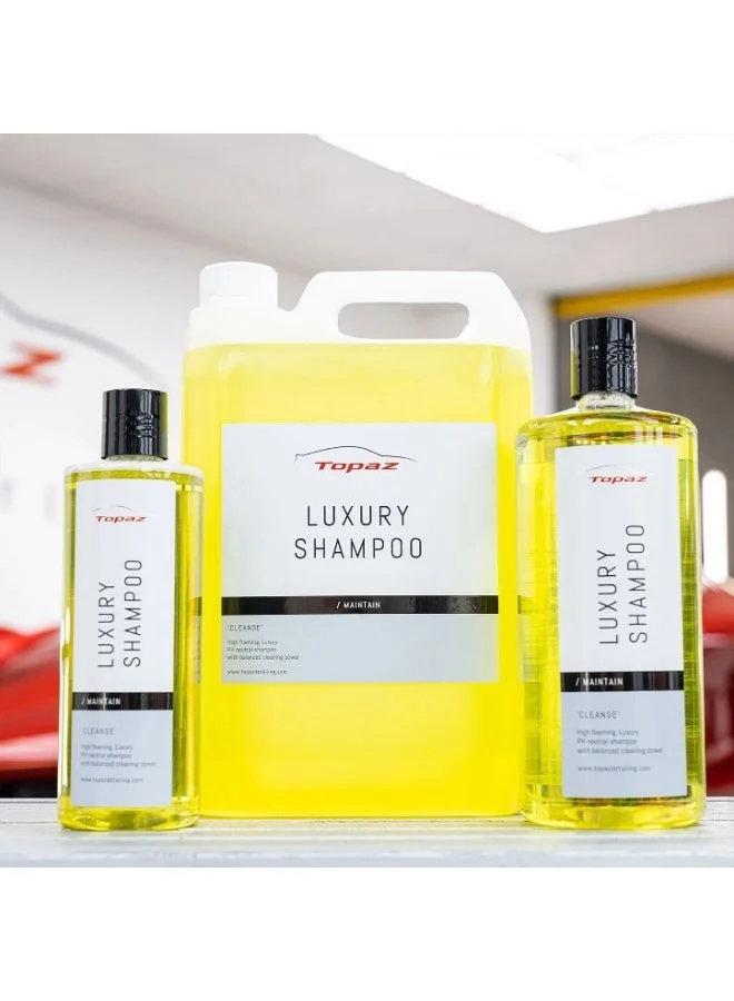 Topaz Detailing Luxury Shampoo Premium Cleaning Formula for Exterior Surfaces (500 mL) 7d1lq