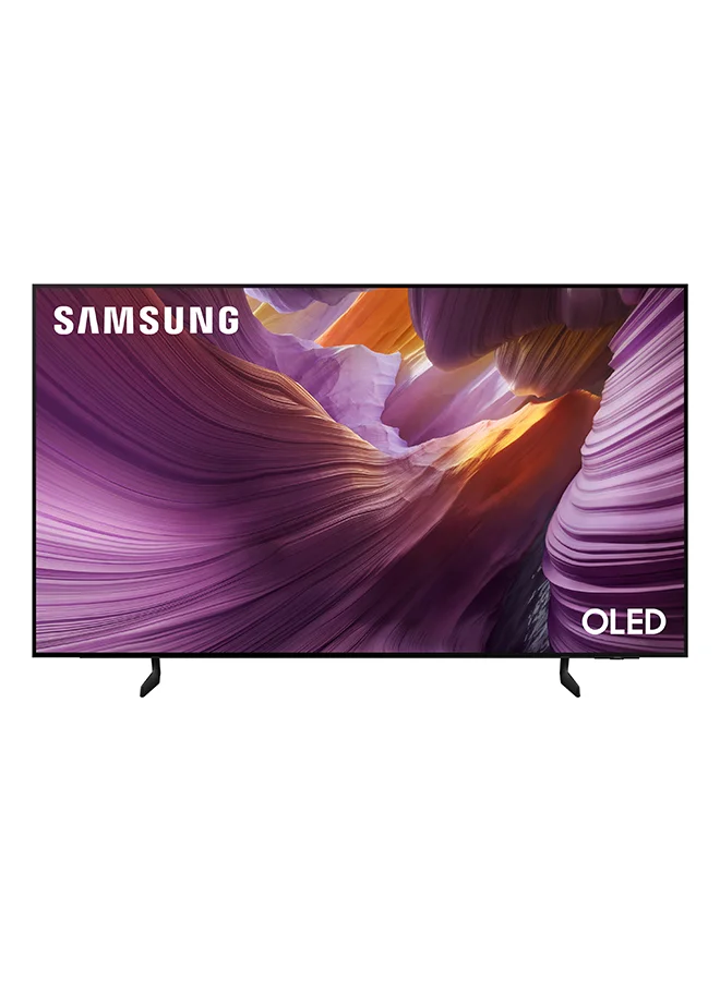 Ultra-HD 55 Inch 4K OLED Smart TV Premium AI Upscaling HDR Display (Graphite Black, 139.7 cm) gsabb