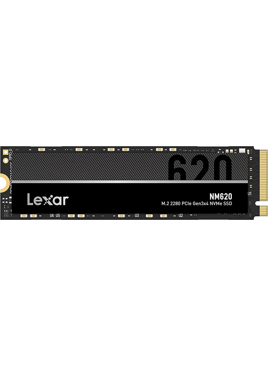 Lexar NM620 M.2 2280 PCIe Gen3x4 NVMe Internal SSD (512GB) High-Speed Storage for PC Enthusiasts and Gamers 14m93
