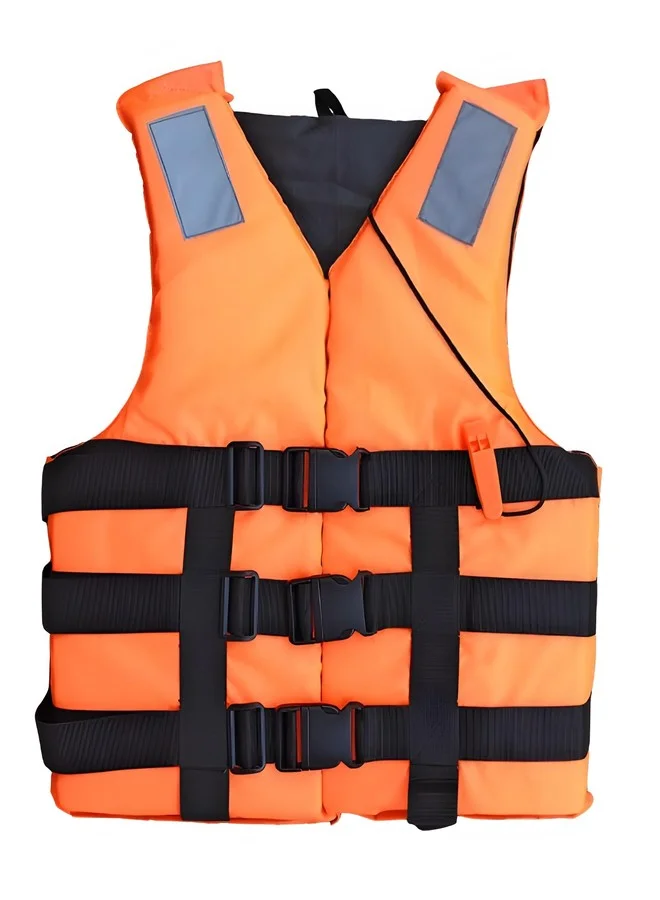 A. SHARIF Professional Life Jacket for Adults, High Buoyancy PFD Safety Vest for Boating and Water Sports (Universal Fit, Up to 95kg) 3w07r