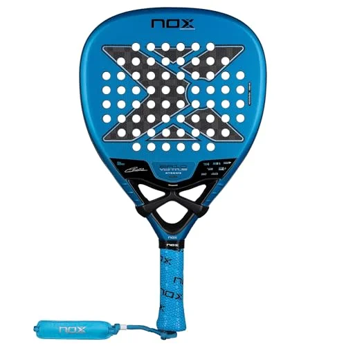Professional Padel Racket Diamond Shape 12K Carbon Fiber Face with MLD Black Eva Core and Dual Spin Surface (Black) y8bfa