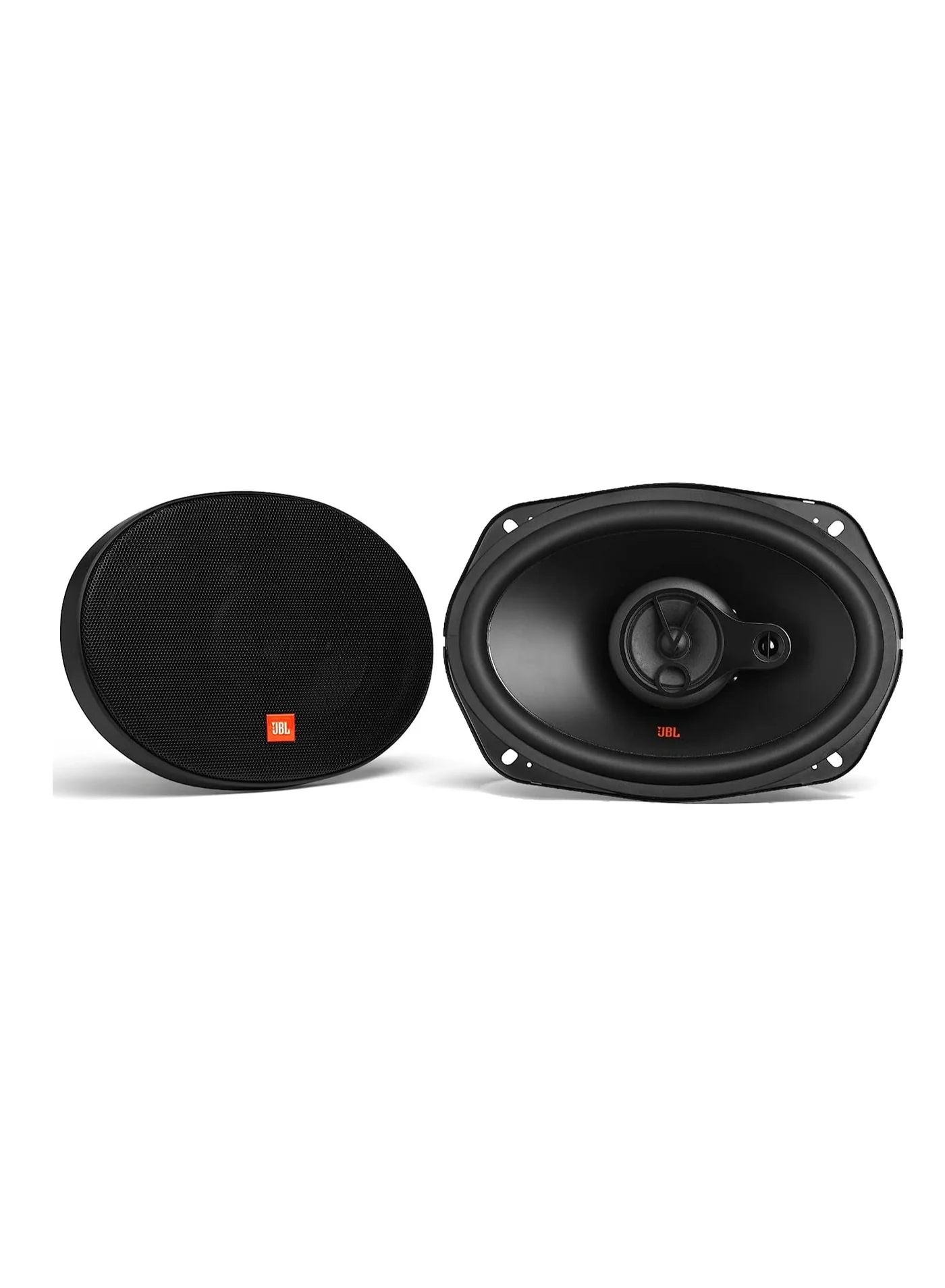 Premium 3-Way Oval Car Audio Speakers 420 Watt High-Performance Sound System (15 x 23 cm) 468w1