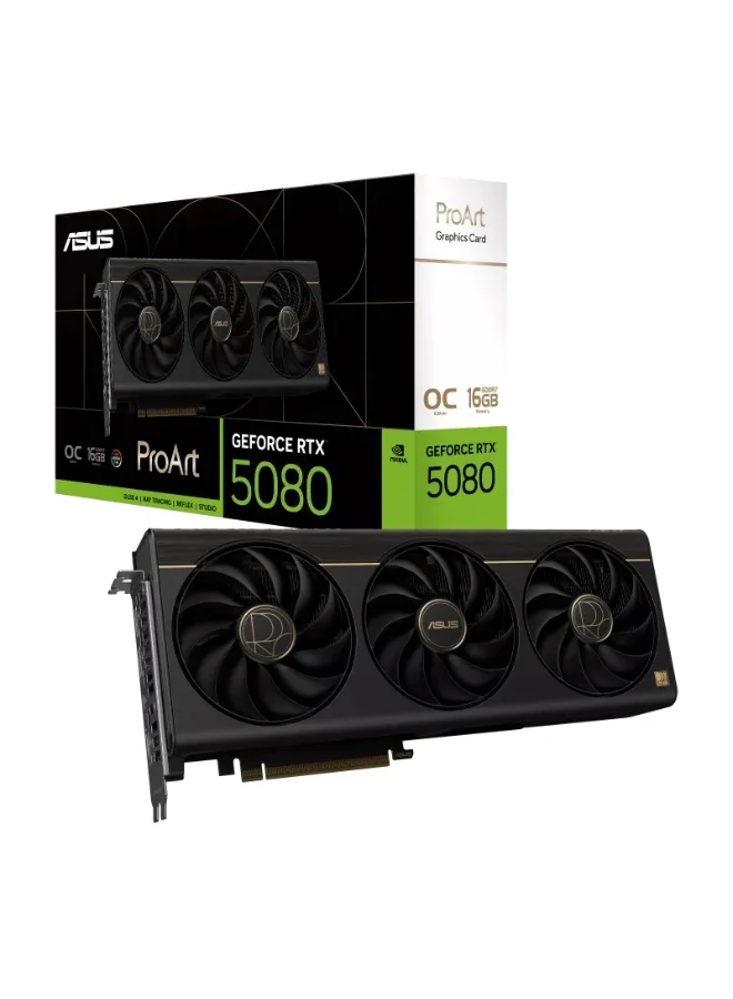 Premium Graphics Card 16GB GDDR7 Triple Fan Cooling System (Black, 16GB) yi675