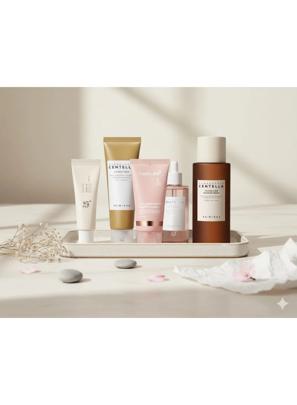SKIN1004 Premium Glass Skin Routine Set Hydrating Facial Skincare Collection (For All Skin Types, 3-Piece Set) dafw9