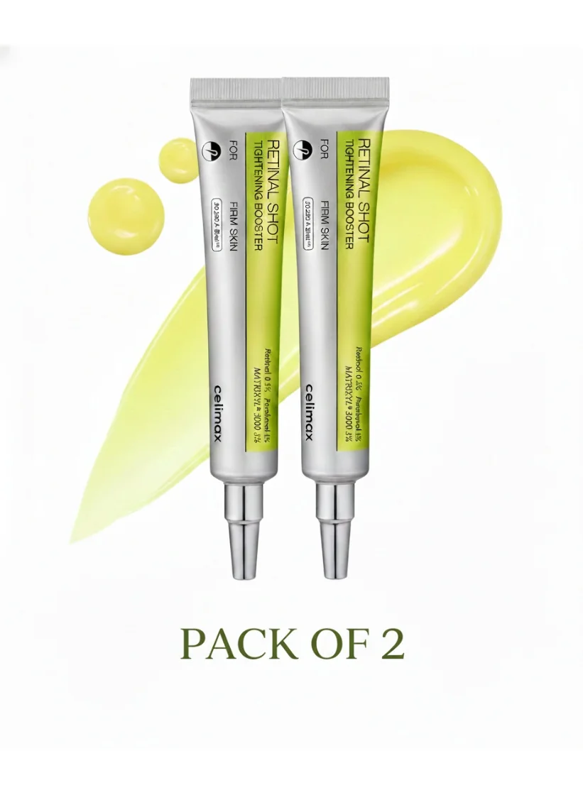 Celimax Vita A Retinal Shot Tightening Booster Serum for Firmer-Looking Skin (2 x 15 mL) u16x8