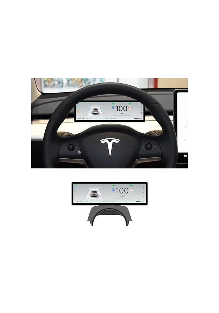 Tlyard Digital Dashboard Head Up Display for Electric Vehicles (8.8-inch IPS HD Touchscreen, Wireless Carplay & Android Auto) xgv3k