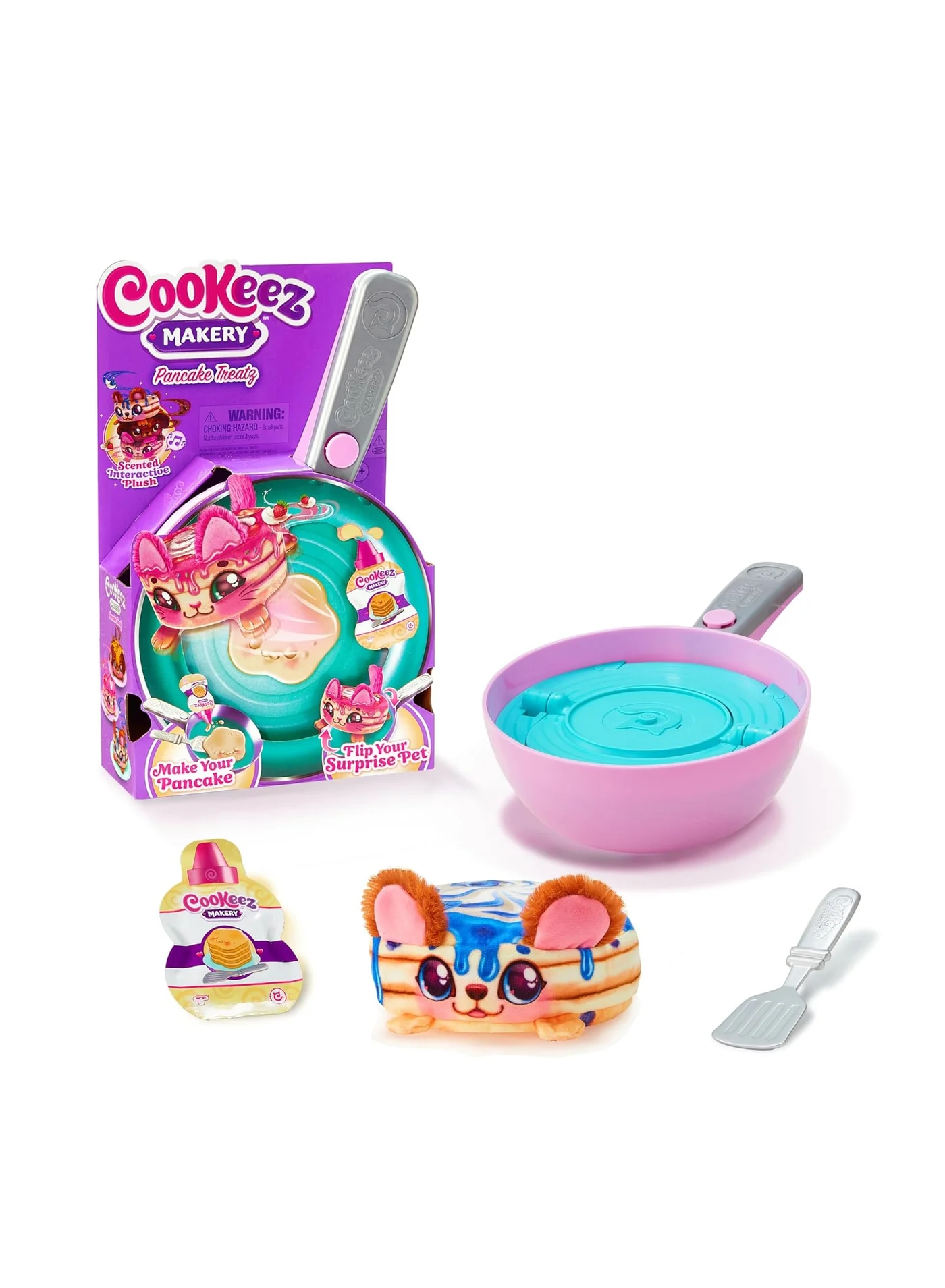 Interactive Pancake Making Playset for Kids Creative Pretend Kitchen Cooking Activity Set (1 Piece) vrm17