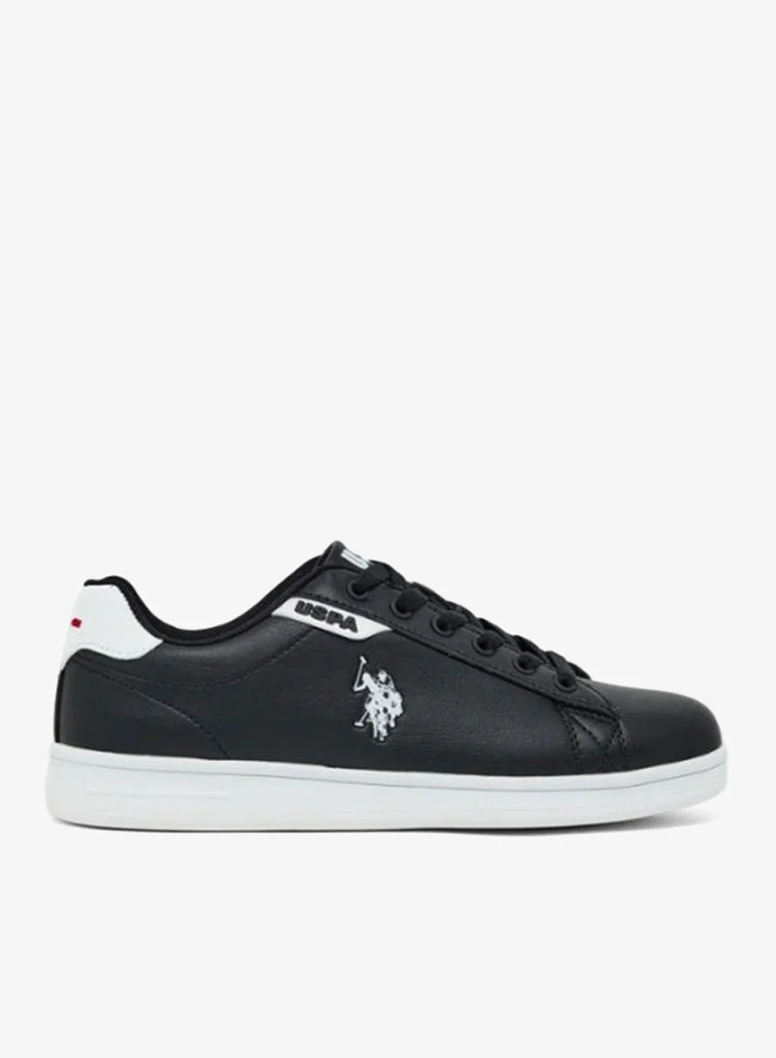 Premium Men's Casual Lace-Up Sneakers Comfortable Everyday Footwear (Black, 42) wxfm8