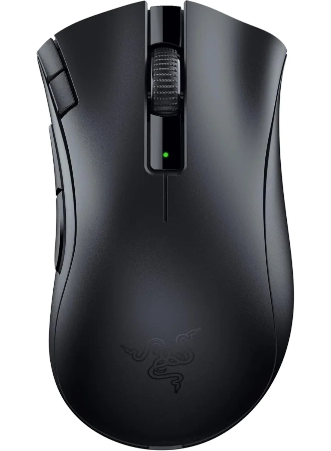 Premium Wireless Gaming Mouse Ergonomic 14000 DPI Optical Sensor with 7 Programmable Buttons (Black) b8i19