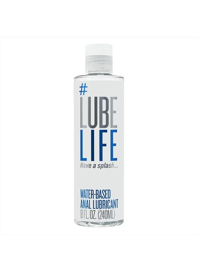 Lubelife Water-Based Personal Lubricant Premium Non-Staining Formula (236 mL) pqvlg
