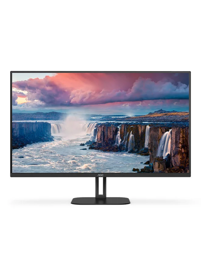 Premium 31.5 Inch QHD Frameless Monitor VA Panel Display with USB-C HDMI and Integrated Speakers (Black, 80 cm) l8xp0
