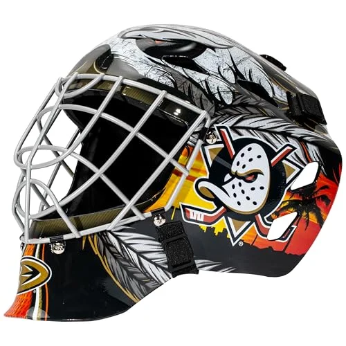 Premium Youth Street Hockey Goalie Mask Protective Face Gear for Kids (One Size) 5bas0