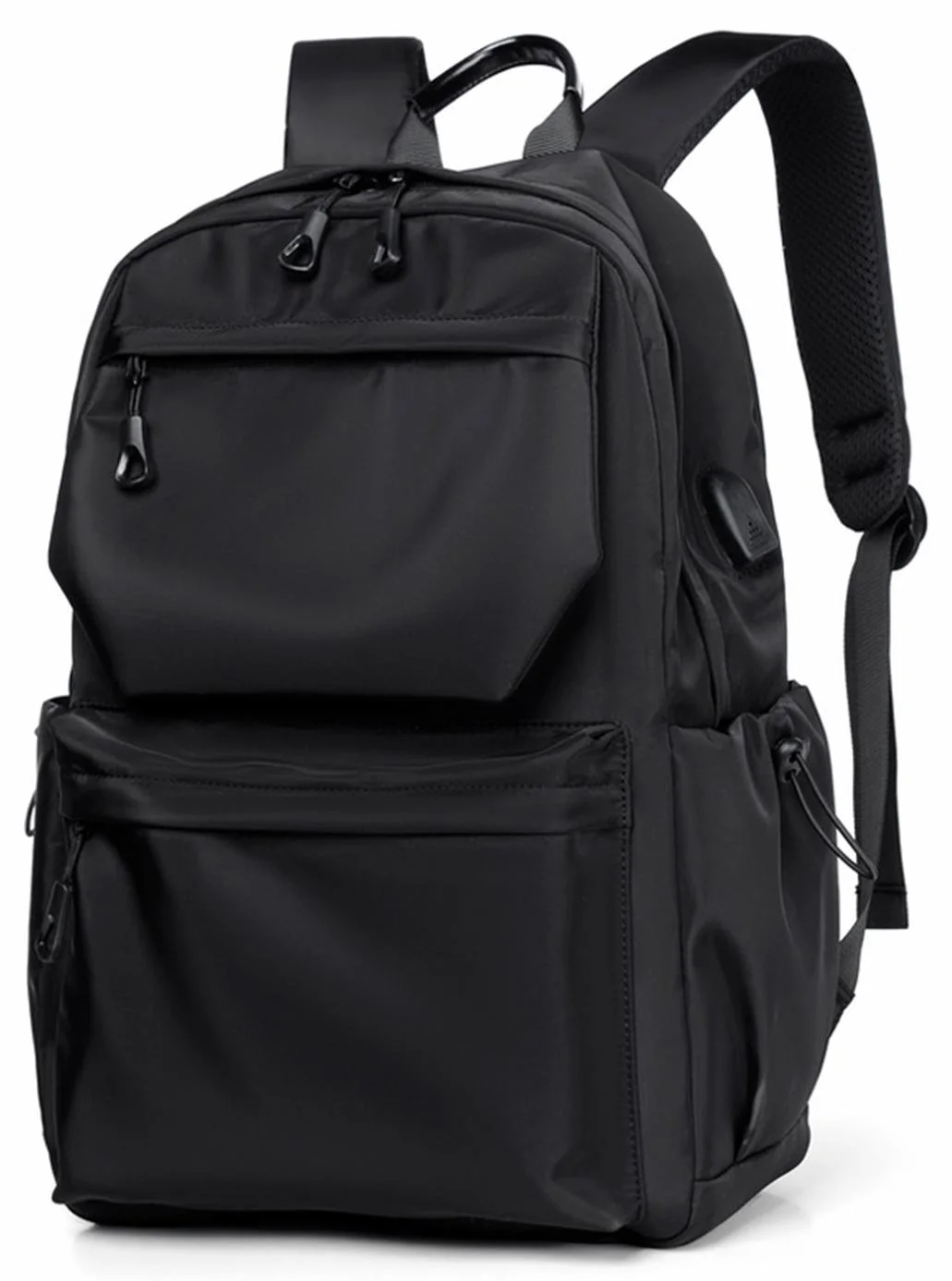 Infino Business Laptop Backpack Water-Resistant Travel Bag with USB Charging Port for Men and Women (Fits 15.6-inch Laptop) 2lt5d