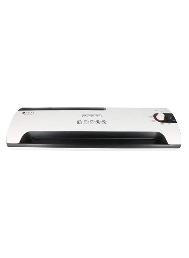 ATLAS Laminating Machine Professional Thermal Office Document Protector (Black, A4 Size) ycr2u