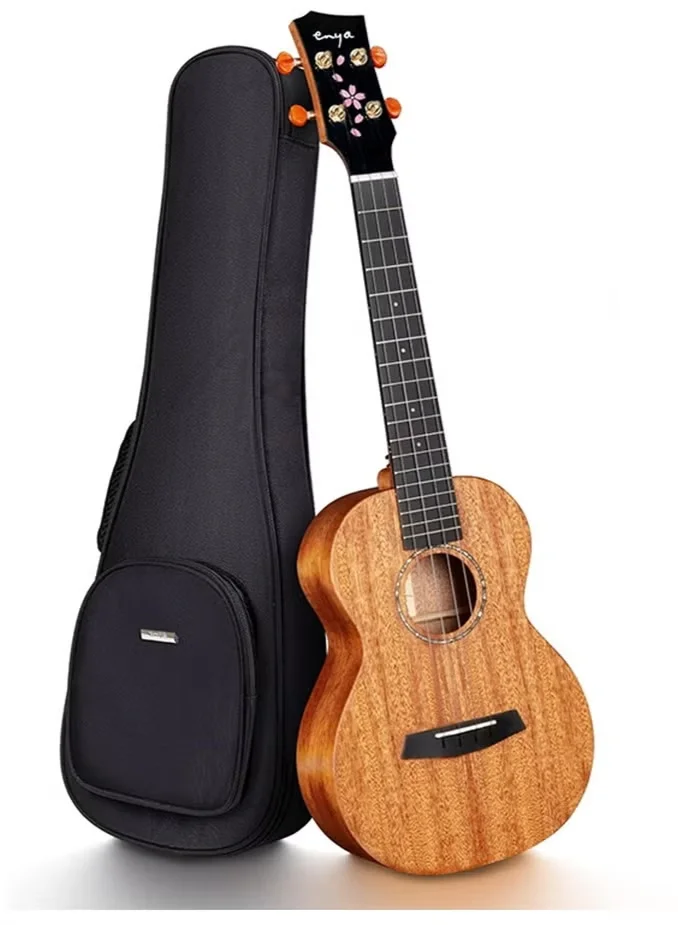 Premium Concert Ukulele Solid Mahogany Wood Musical Instrument (23-inch) for Beginners and Adults csyh2