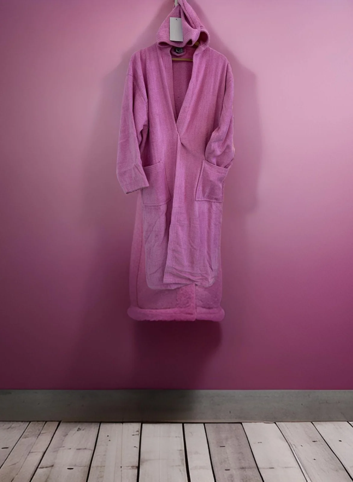 Baltic Linen Premium Cotton Velour Bathrobe Soft Absorbent Plush Loungewear For Men And Women (One Size) jg5f6