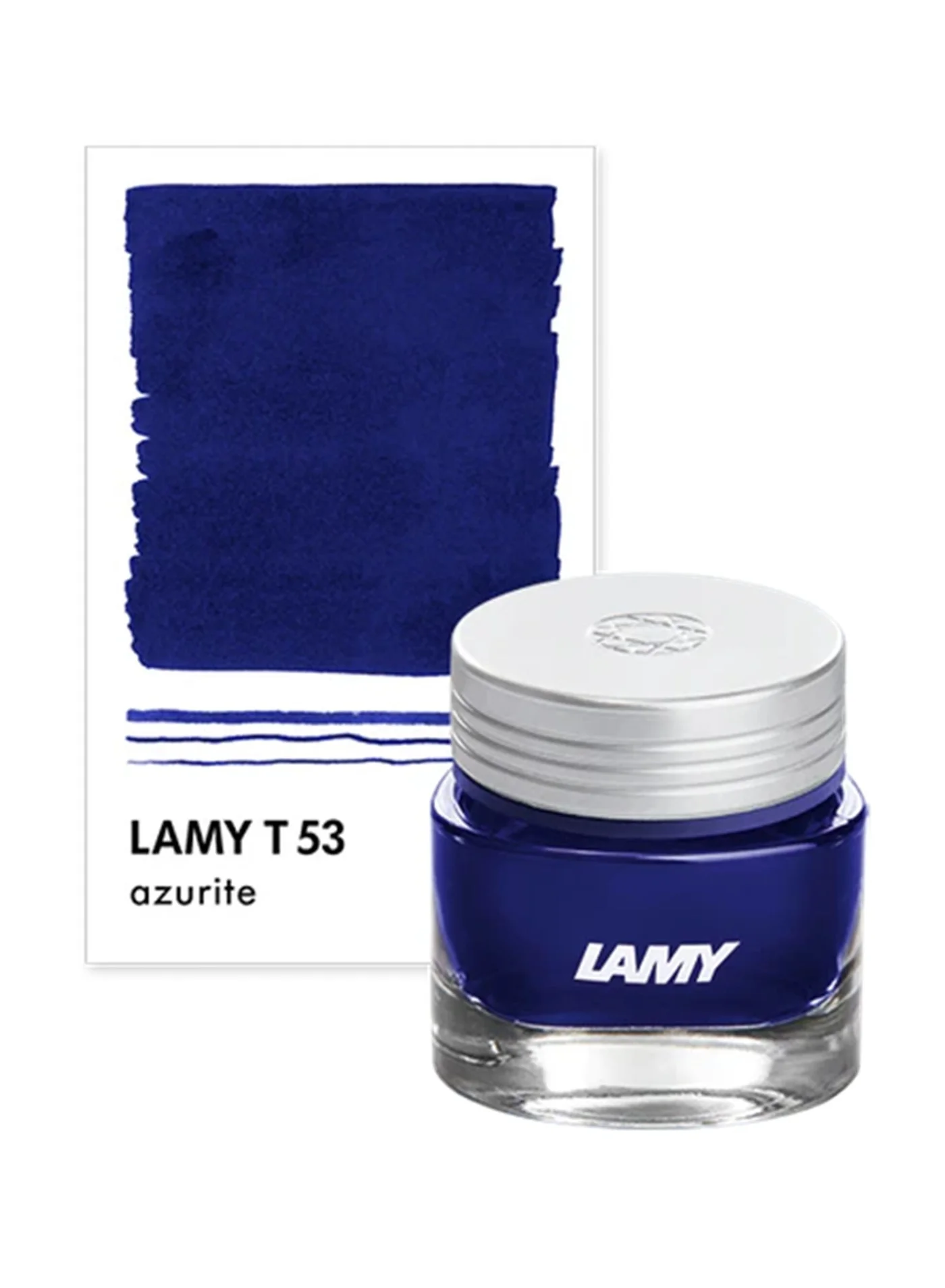 Premium Fountain Pen Ink for Calligraphy and Writing (Azurite Blue, 30 mL) 9q0gg