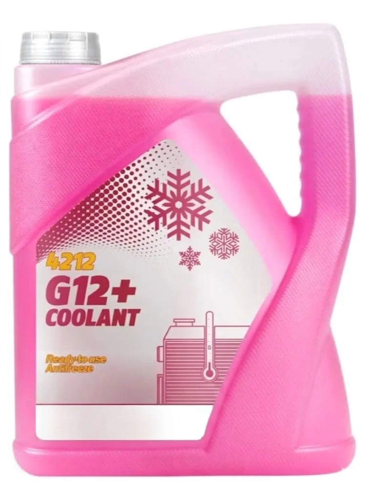 Lynacz G12+ Coolant Antifreeze Ready Mixed Engine Protection Fluid (5L) 15m0r