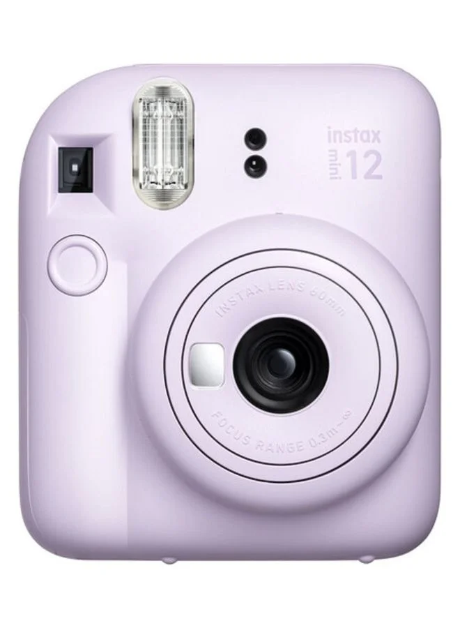 Instant Film Camera Compact Portable Photography Device (Lilac Purple, 16 MP) 55aha