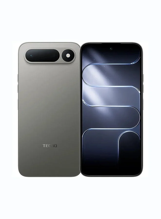 TECNO Spark 50 5G Smartphone (Titanium Grey, 128GB Storage, 4GB RAM, 6.78-inch Display) n2ta5