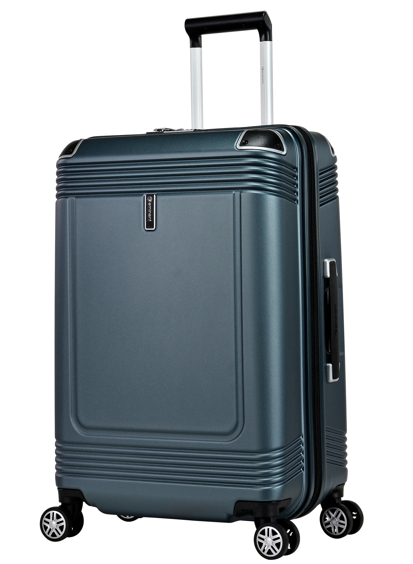 Eminent Hard Case Travel Luggage Trolley Premium Polycarbonate Lightweight Suitcase with TSA Lock and 360 Spinner Wheels (Graphite, Large) o442y