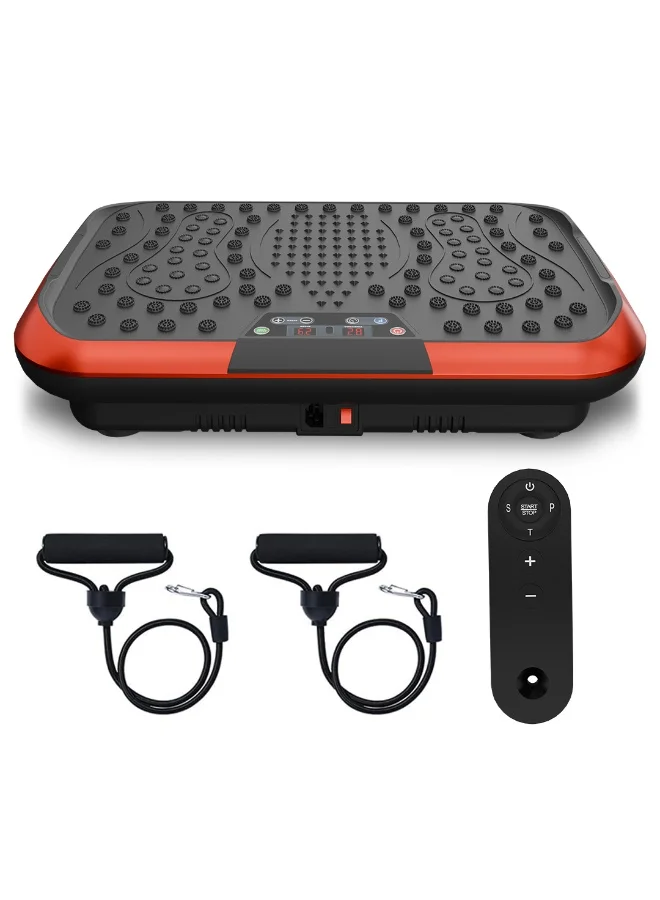 PowerMax Fitness Vibration Plate Exercise Machine with 99 Speed Settings and 9 Programs (8.44 kg) qy817
