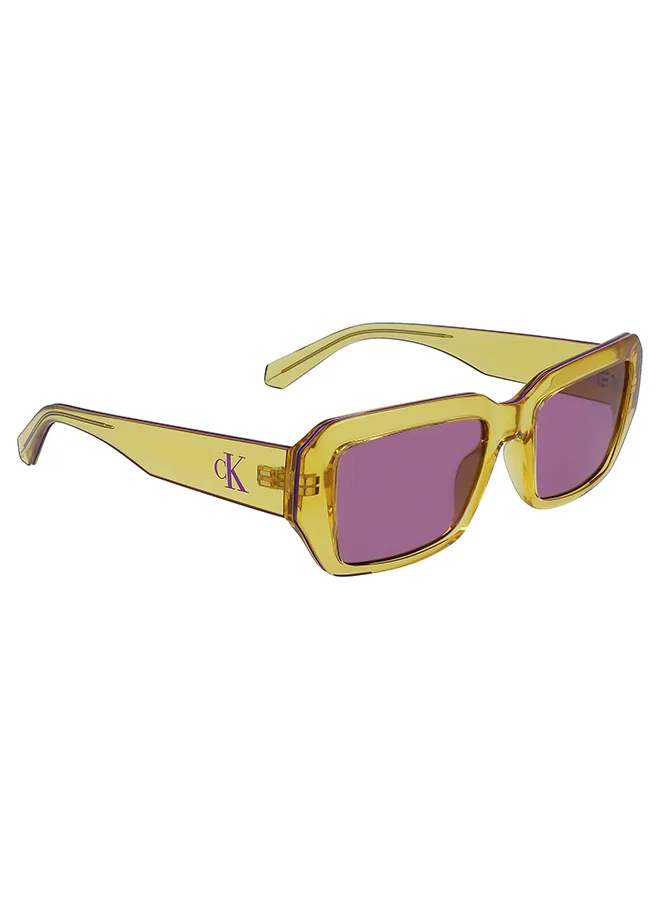Premium Rectangular Sunglasses for Men and Women Lightweight UV Protection Eyewear (Black, 53 mm) fpkyf