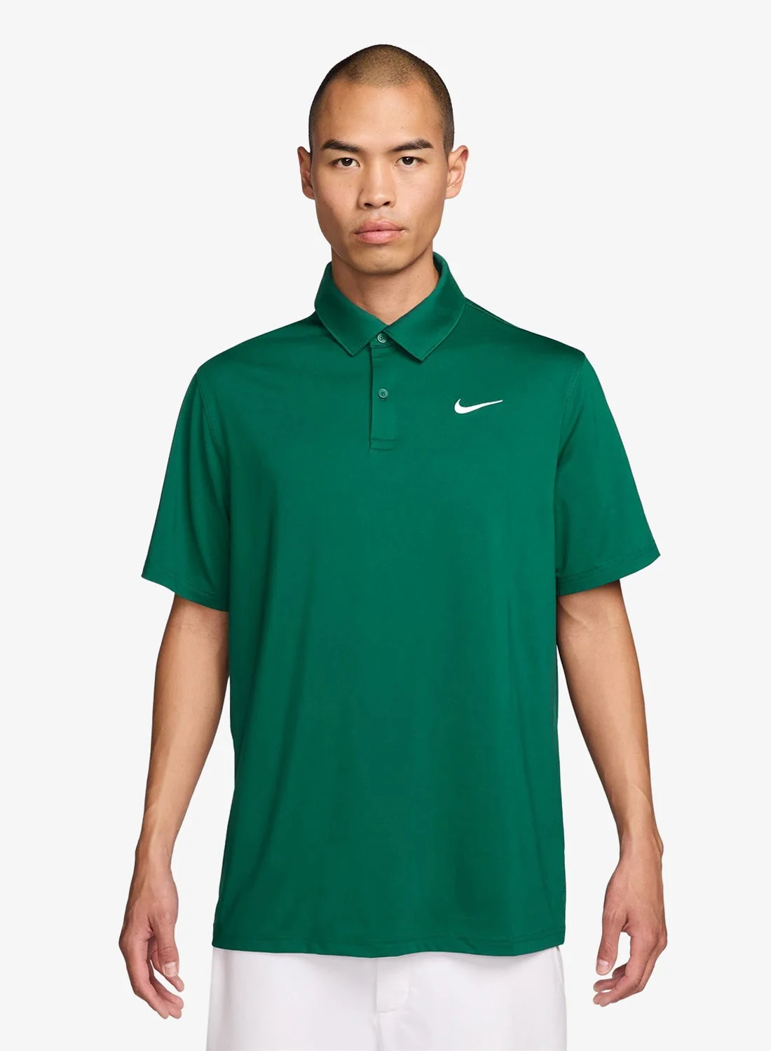 Athletic Premium Moisture-Wicking Polo Shirt Breathable Performance Sportswear for Men (Solid Black, Large) ufx7f
