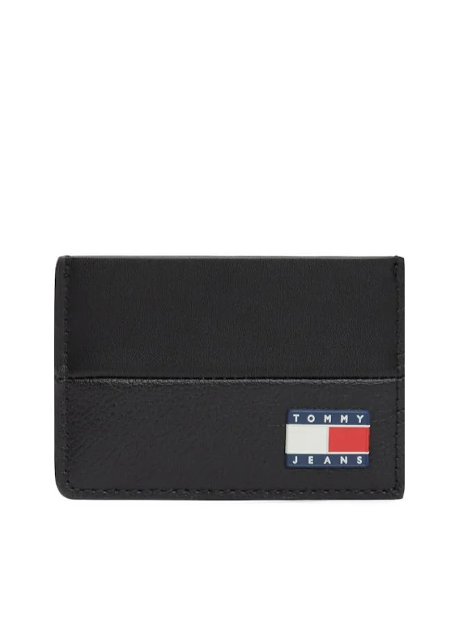 Heritage Logo Credit Card Holder Premium Slim Leather Wallet for Men and Women (One Size) ucp79