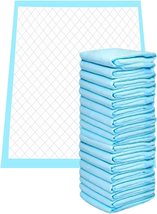 TAN45 Disposable Underpads (60 x 90 cm, 10-Pack) Premium Absorbent Bed Covers for Incontinence, Elderly Care, and Pet Training vyut4