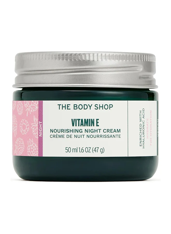 THE BODY SHOP Vitamin E Nourishing Night Cream for Dry Skin (50 mL) ix09h
