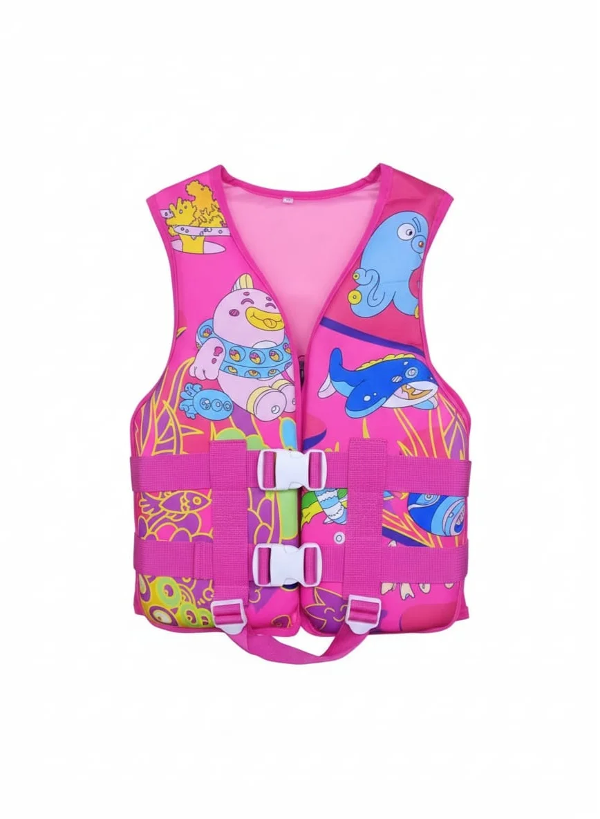 REBENUO Kids Swim Vest Premium Buoyancy Aid for Toddlers Learning to Swim at Beach and Pool (Small, 2-4 Years) nop3g