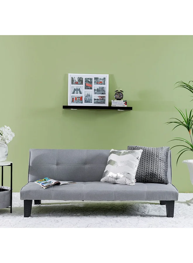 Danube Home Alonzo Convertible Fabric Sofa Bed Modern Sleeper Couch (Light Grey, 166x76x71cm) 90946