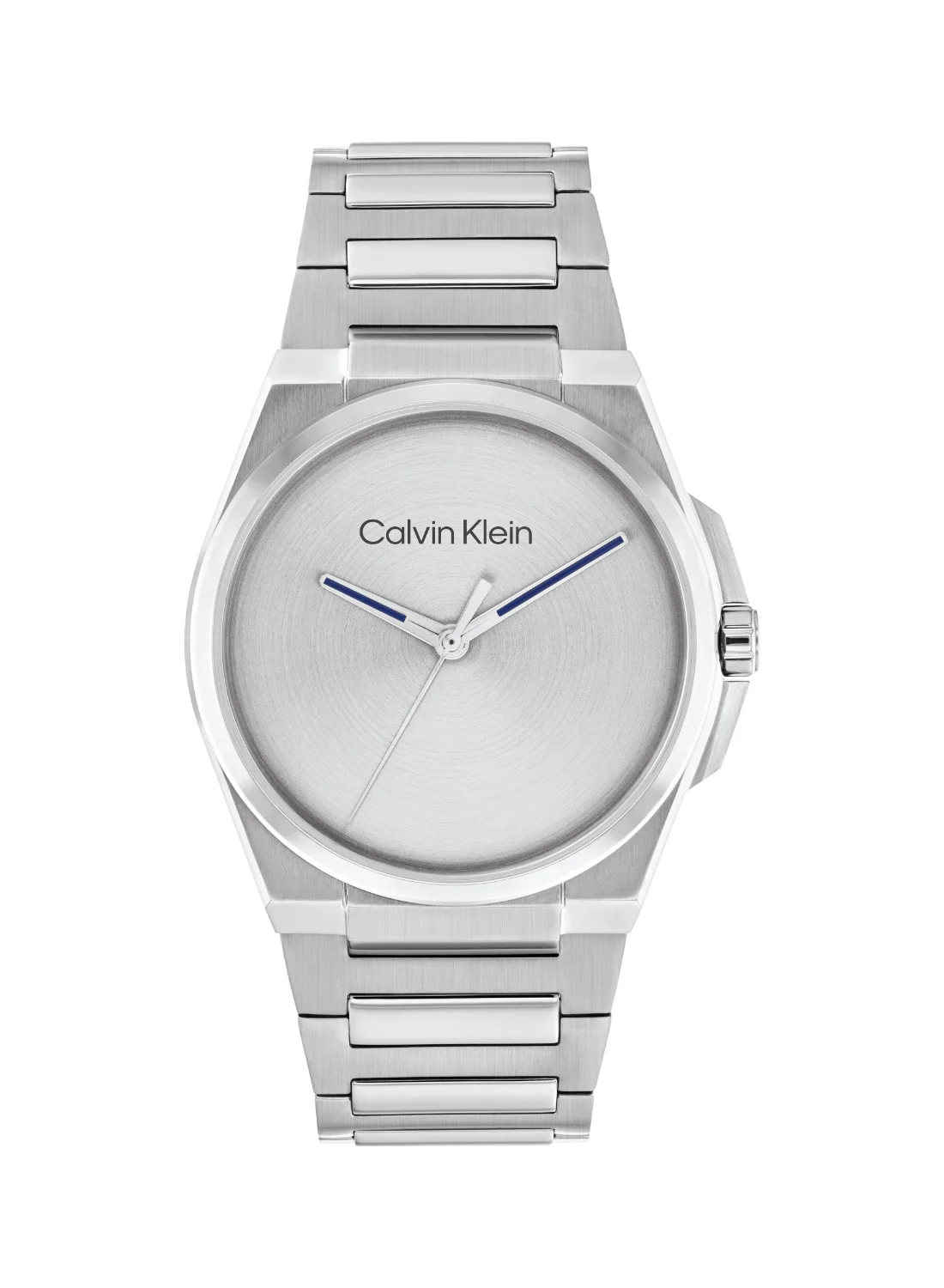 Premium Tonneau Analog Men's Watch with Silver Stainless Steel Case (One Size) 0n9el