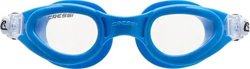 Premium Swimming Goggles Anti-Fog UV Protection Wide View Lens for Adults and Kids (Azure, One Size) kkgnu
