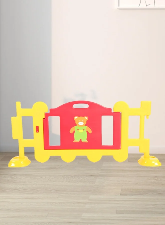 JSAITOYS Baby Safety Playpen Indoor Activity Fence (Premium Plastic, Foldable Design, For Kids) g8ii9