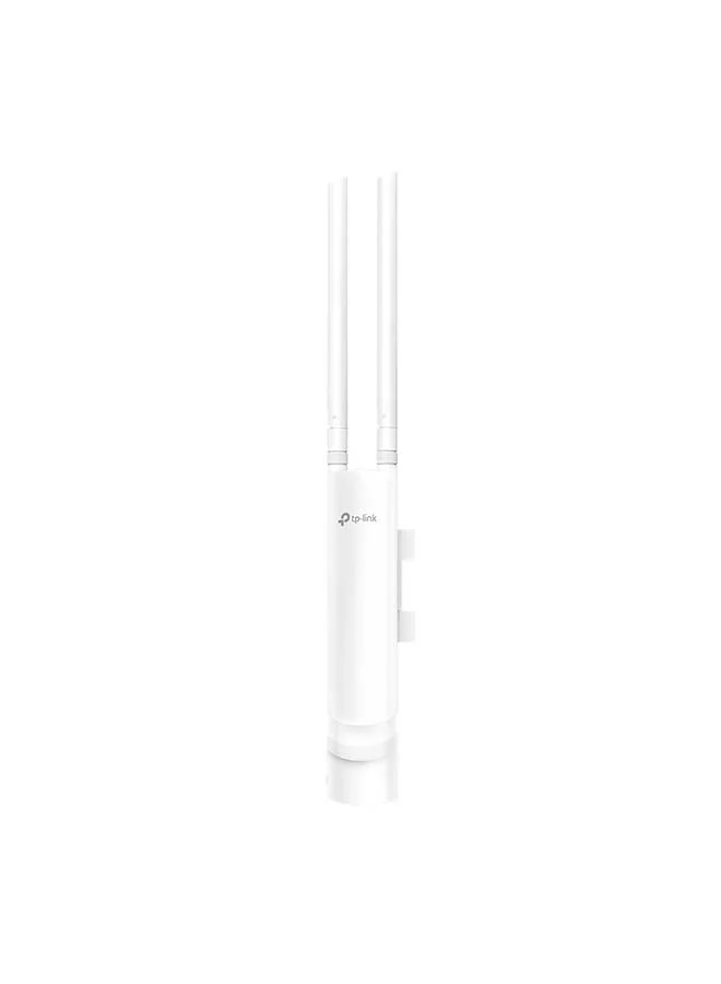 Wireless N Outdoor Access Point 300Mbps Wi-Fi with 2x2 MIMO Technology and Passive PoE (White) hl4lf