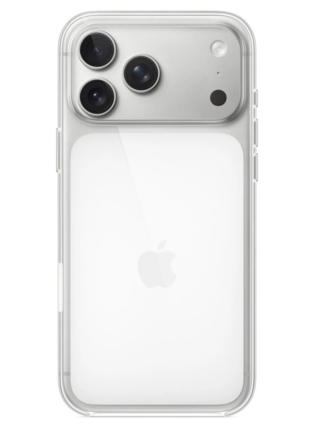 Premium Smart Protective Case for Smartphone 17 Pro Max with Magnetic Charging Support (Clear) h0a6x