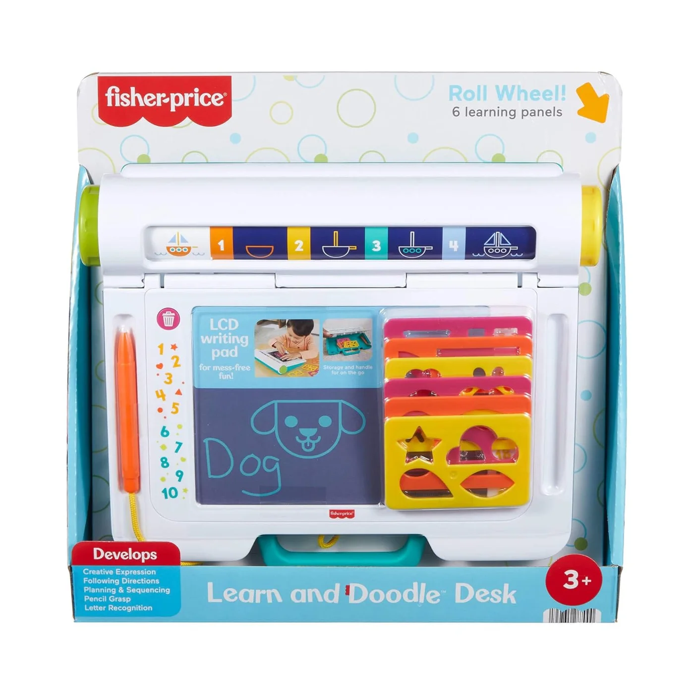 Interactive Educational Learning Desk Activity Center for Toddlers (Multicolor, 45 cm x 30 cm) ov9r0