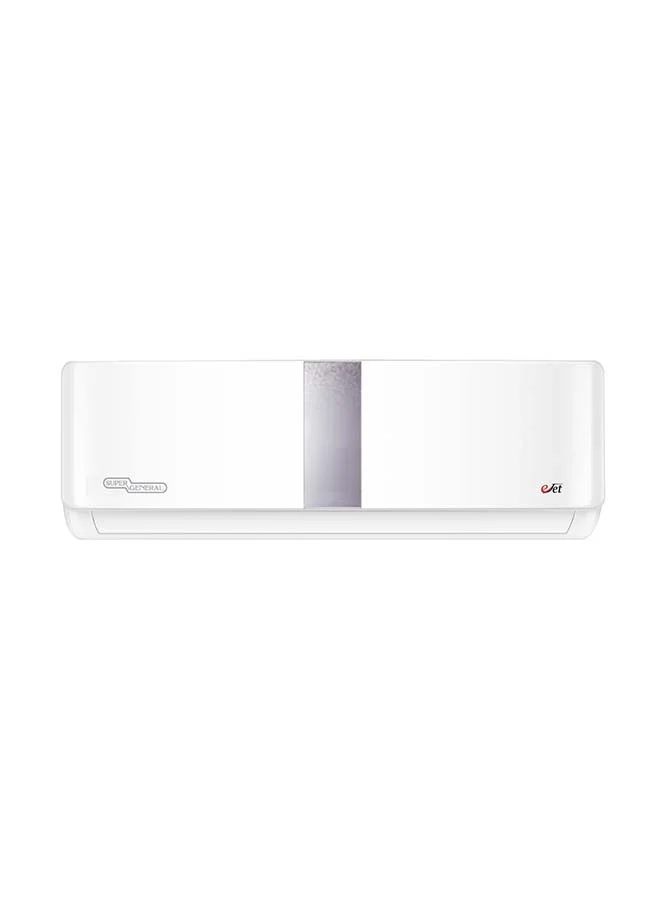 Super General 1.5 Ton Split Air Conditioner with T3 Rotary Compressor and 4-Way Swing (White, 18400 BTU) 92fb8