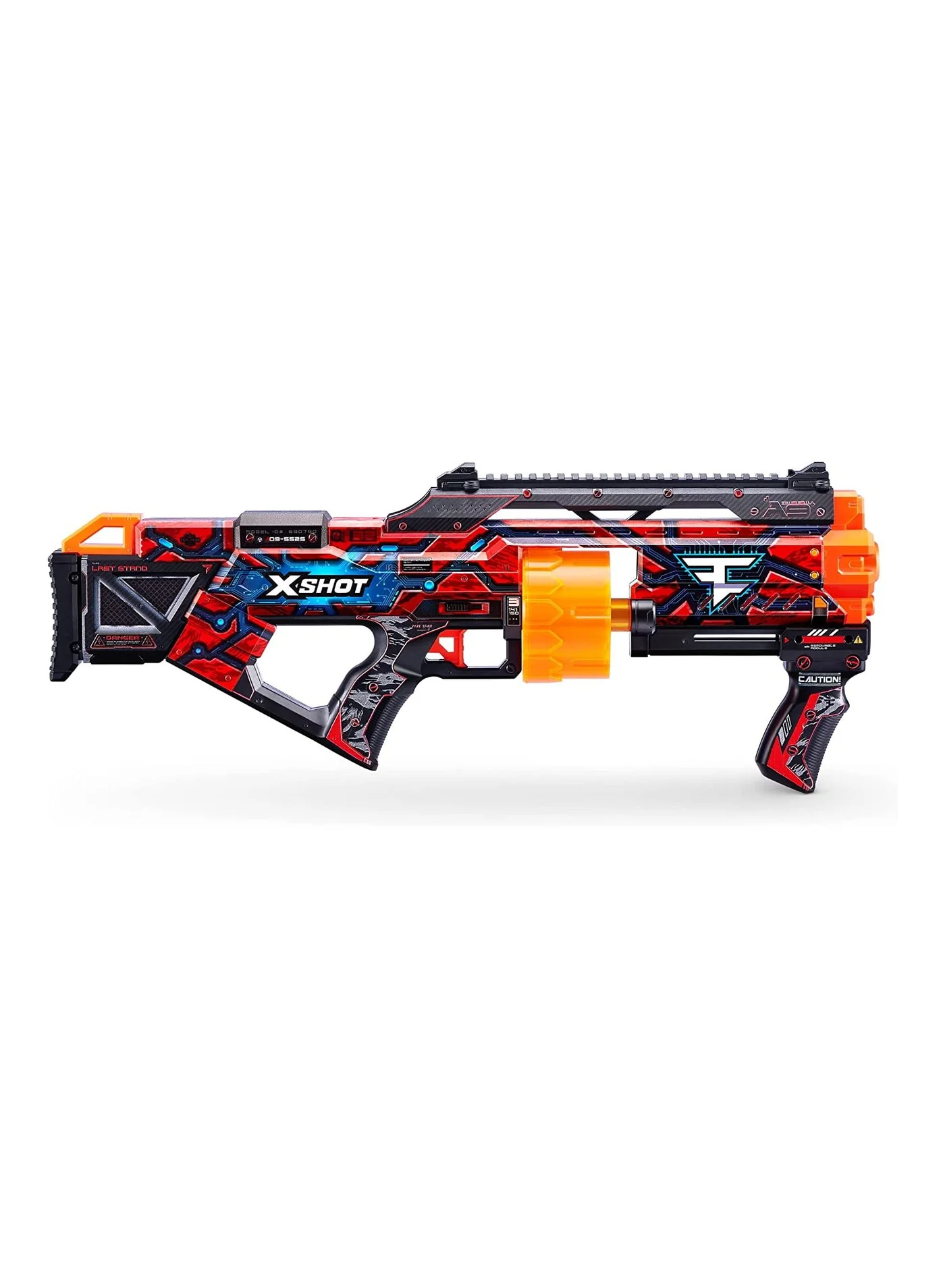 X-Shot Skins Last Stand Dart Blaster Premium Foam Toy Launcher with 16 Darts (16-Piece Set) 0igxr