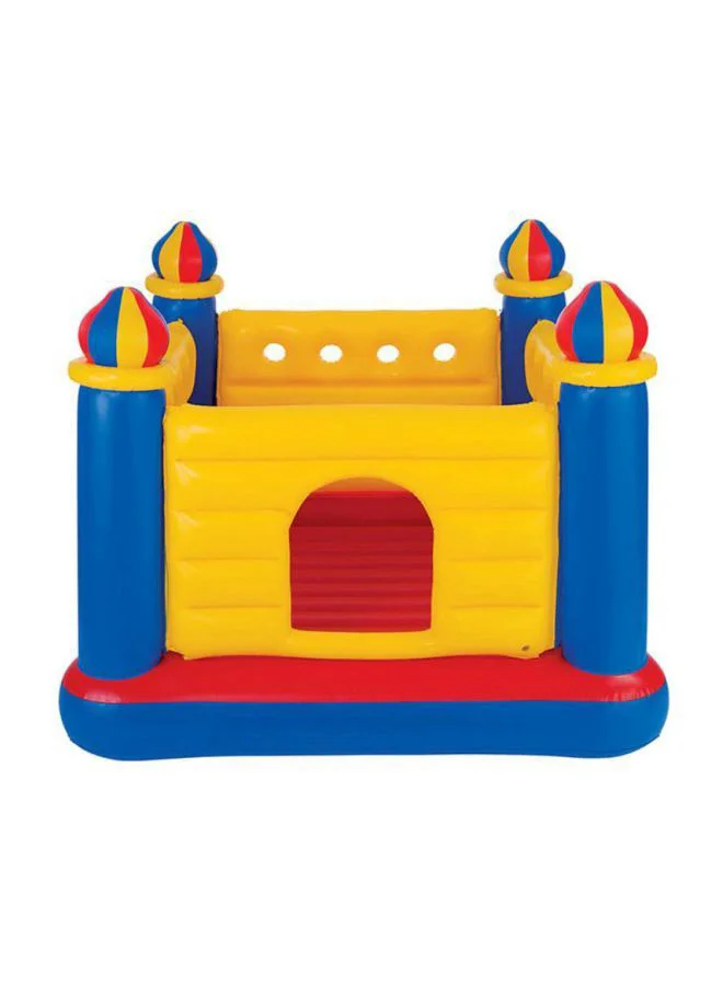 Inflatable Bouncer Play House Premium PVC Jumping Castle for Kids (175x175x135 cm) ofq68