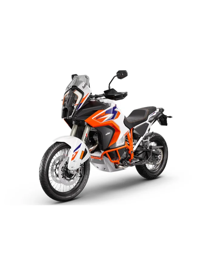 Premium Off-Road Adventure Touring Motorcycle 1301cc V-Twin Engine 160HP (Orange, 1301cc) ltgtt