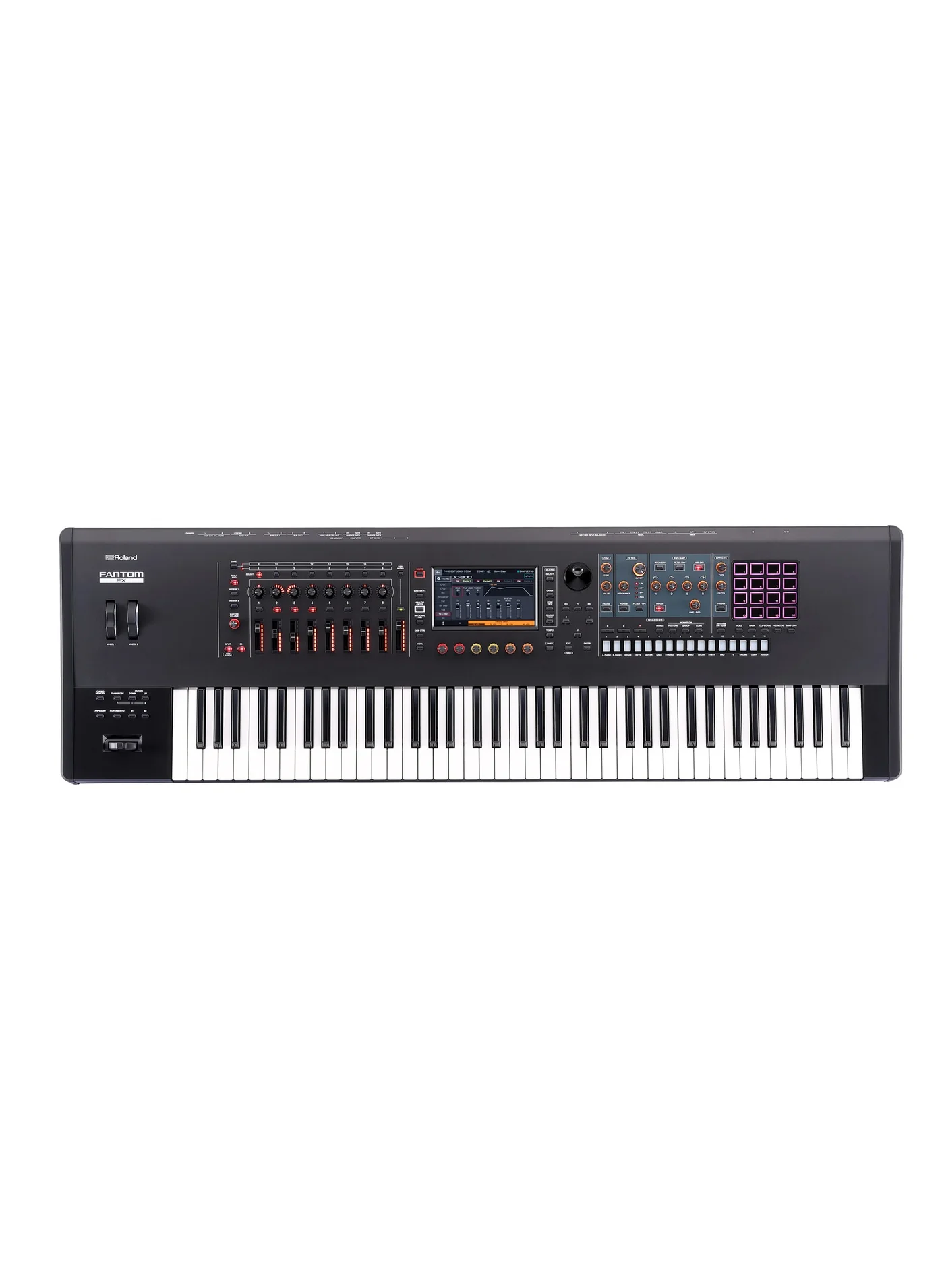 Premium 76-Key Professional Music Workstation Keyboard with Advanced Sound Engine and Weighted Action (76-Key) np297