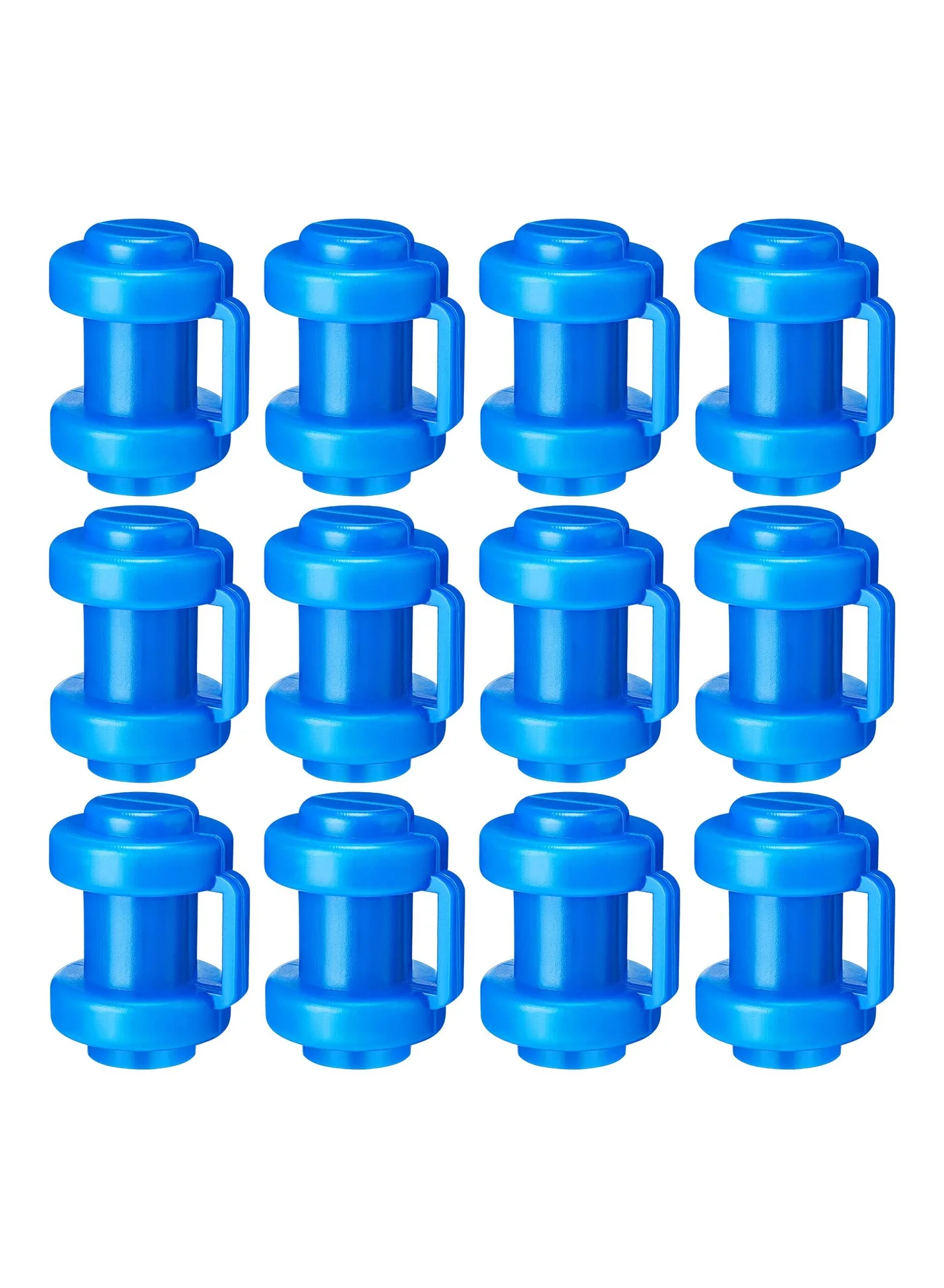 SYOSI Trampoline Enclosure Pole Caps Replacement Safety Accessories (0.98 Inches, 12 Pack) wlxfv