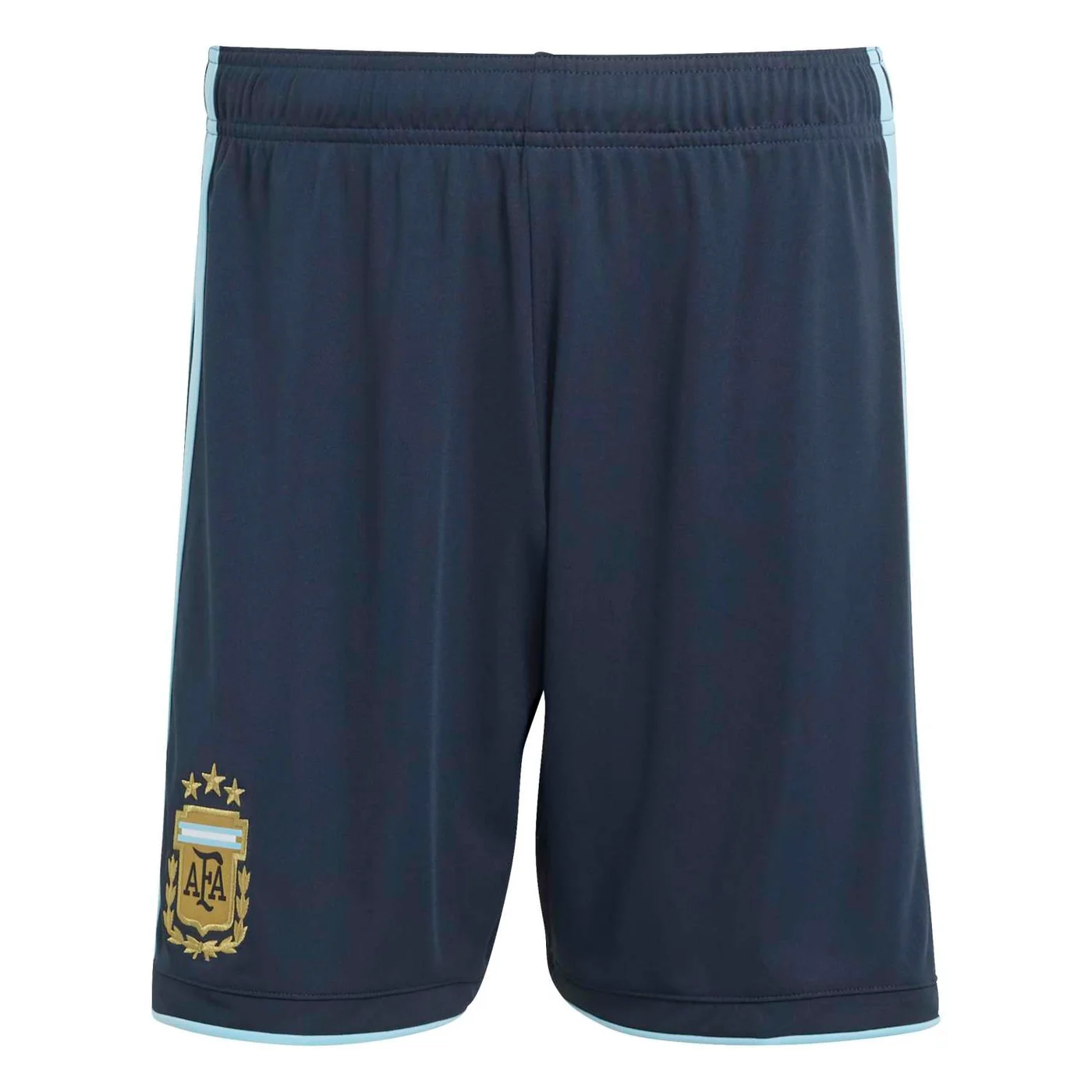 Sport Argentina Home Football Shorts Premium Polyester Breathable Athletic Wear (Adult, Large) y1vmt